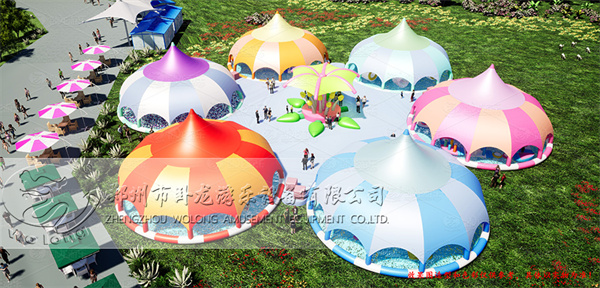 Sunshade Inflatable Pool Water Park
