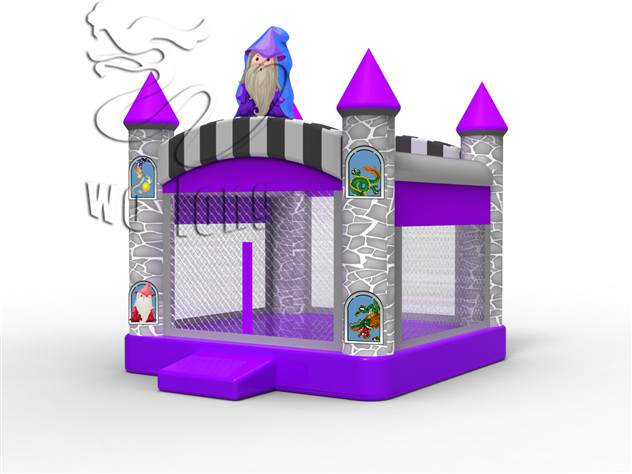 Wizard inflatable bouncer