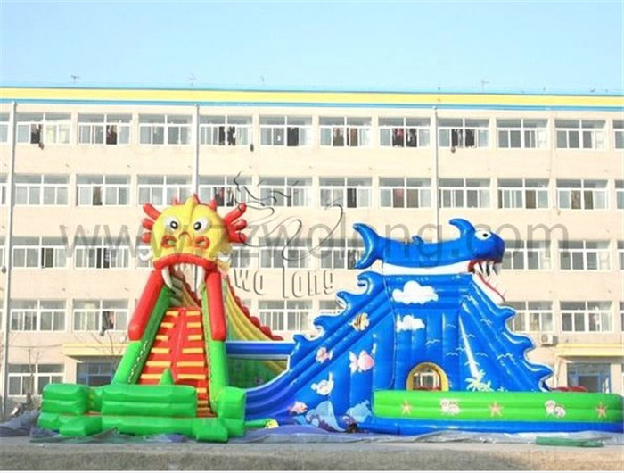 Inflatable Slide-Inflatable Spiral Slide