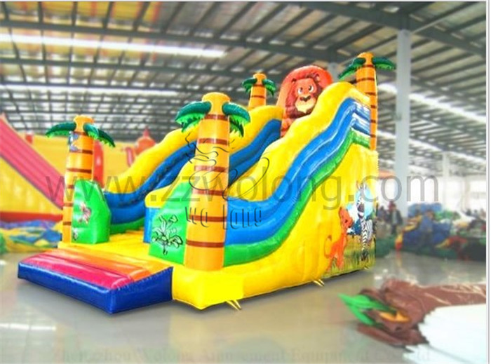 Inflatable Slide-Lion Slide