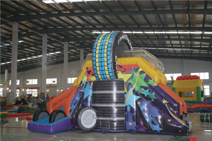 Inflatable Slide-Tyre Slide