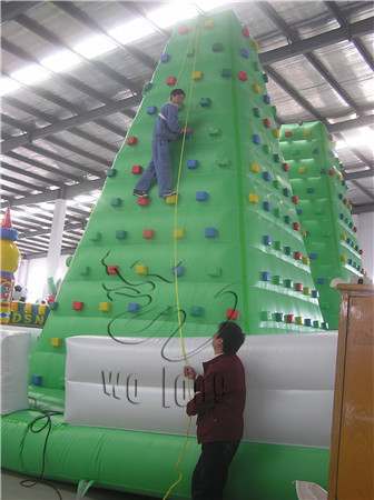 Inflatable rock climbing(2)
