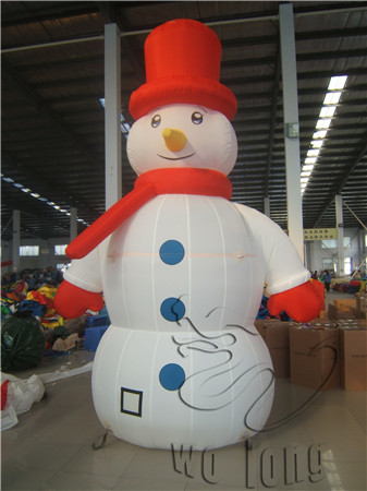 Inflatable snowmen