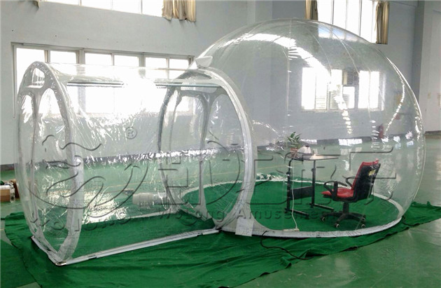 inflatable transparent tent