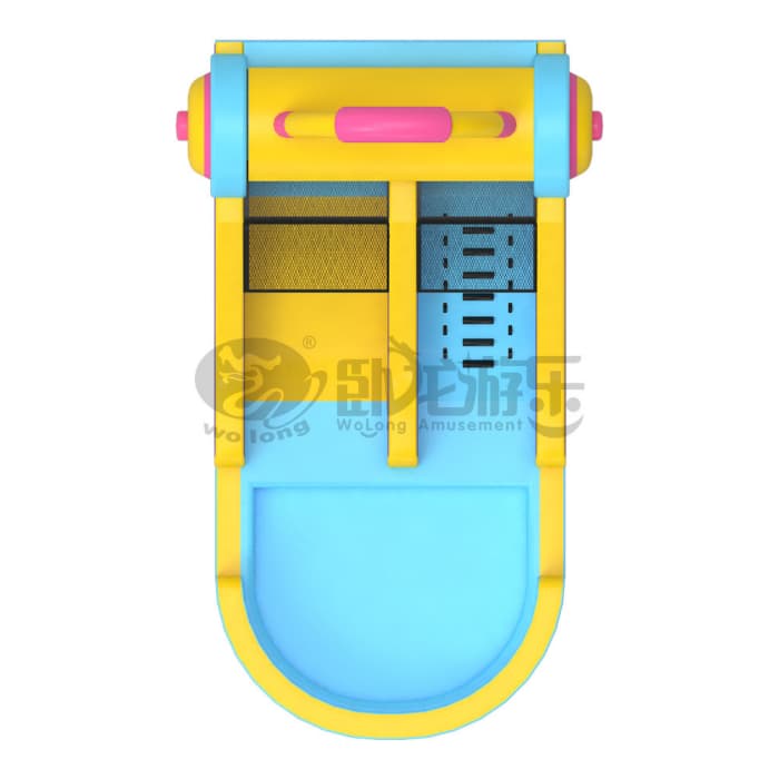 Colorful Headphone Inflatable Water Slide