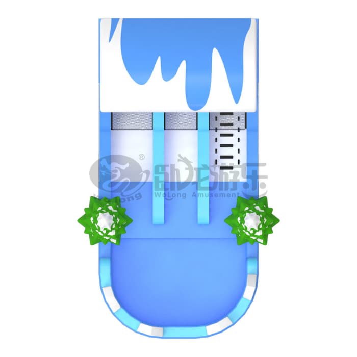 Winter Snow Inflatable Water Slide