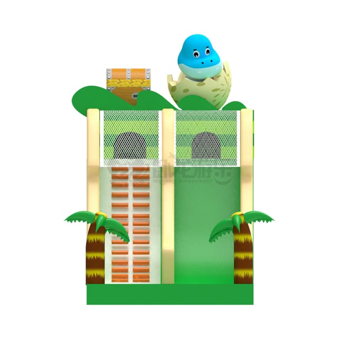 Dino Adventure Inflatable Slide