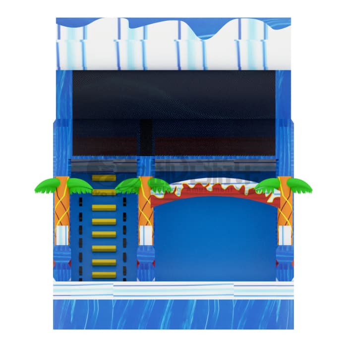 Wave Coconut Inflatable Water Slide