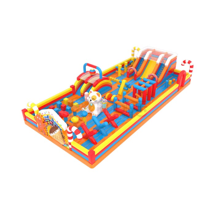 Candy Land Inflatable Castle