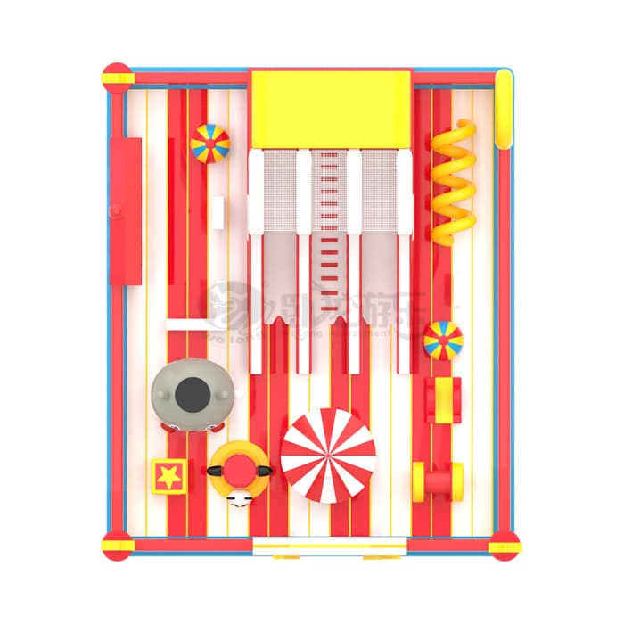 Happy Circus Inflatable Castle