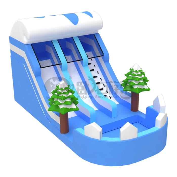 Winter Snow Inflatable Water Slide