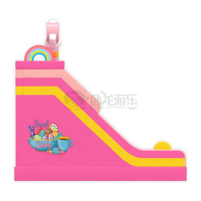 Candy Land Inflatable Slide