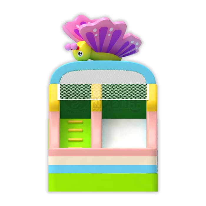 Cute Butterfly Inflatable Slide