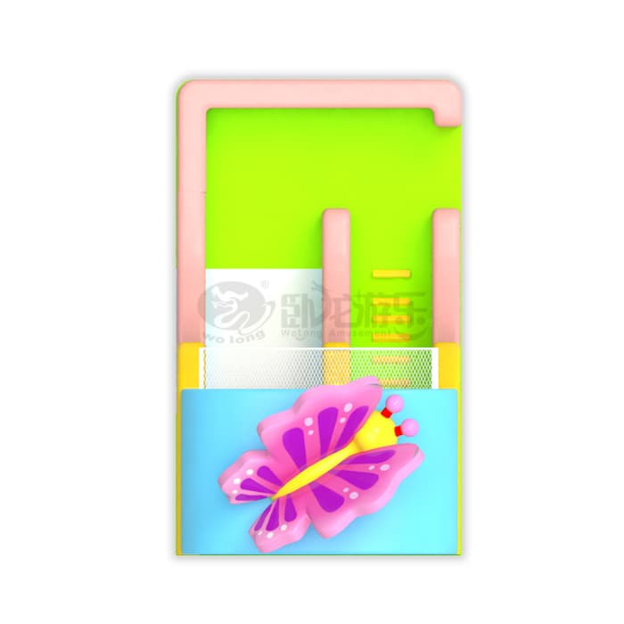 Cute Butterfly Inflatable Slide