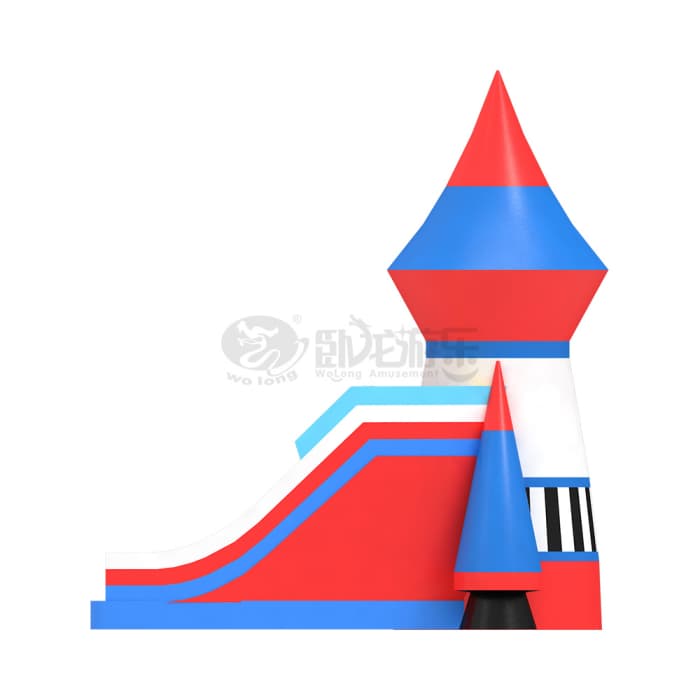 Rocket Inflatable Slide