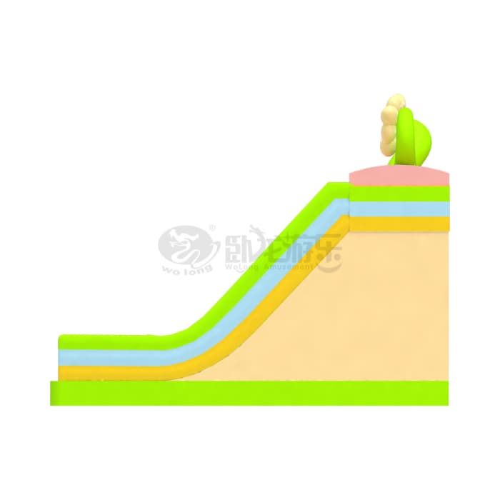 Flower Themed Inflatable Slide