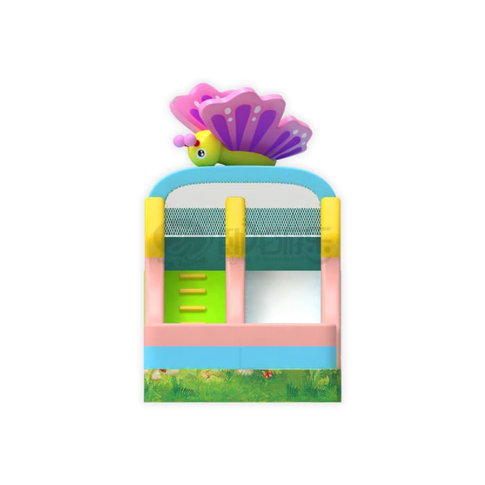 Butterfly Mushroom Inflatable Slide