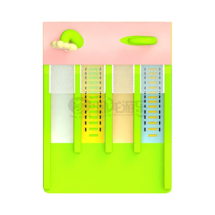 Flower Theme 4‑Lane Inflatable Slide