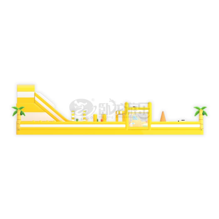 Summer Paradise Themed Inflatable Castle