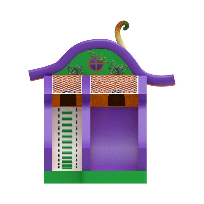 Tree‑house Inflatable Slide
