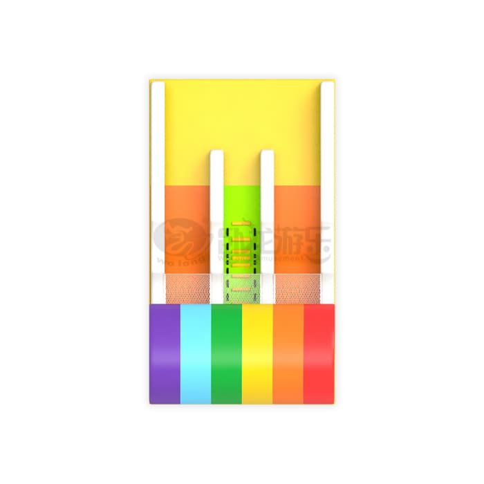 Rainbow Inflatable Slide