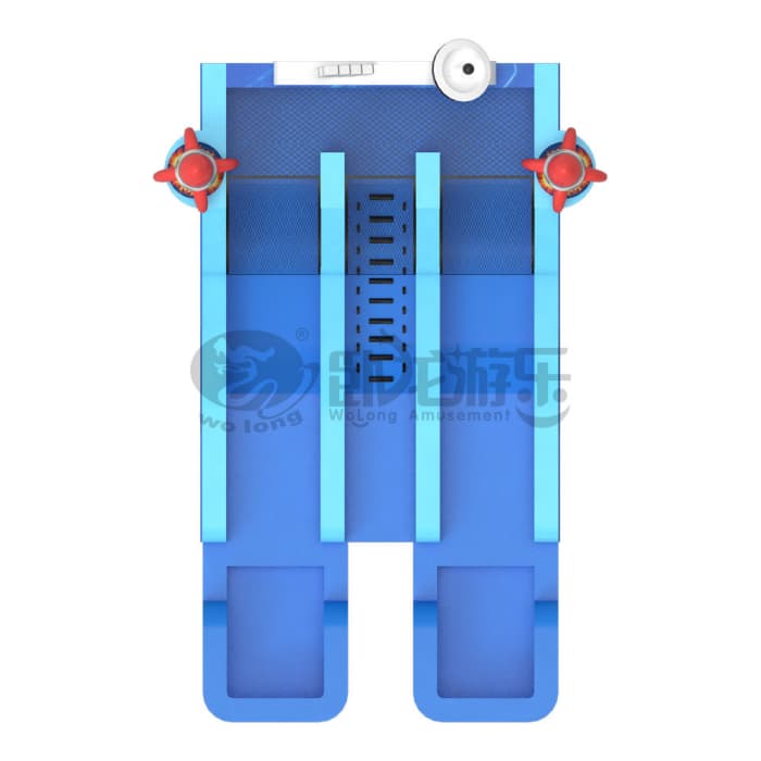 Rocket Inflatable Water Slide