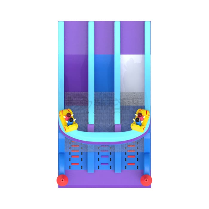 Roller Coaster Themed Inflatable Slide