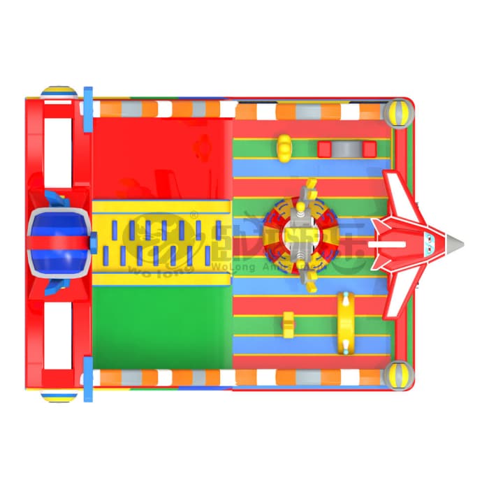Mecha Warrior Inflatable Bouncy Castle