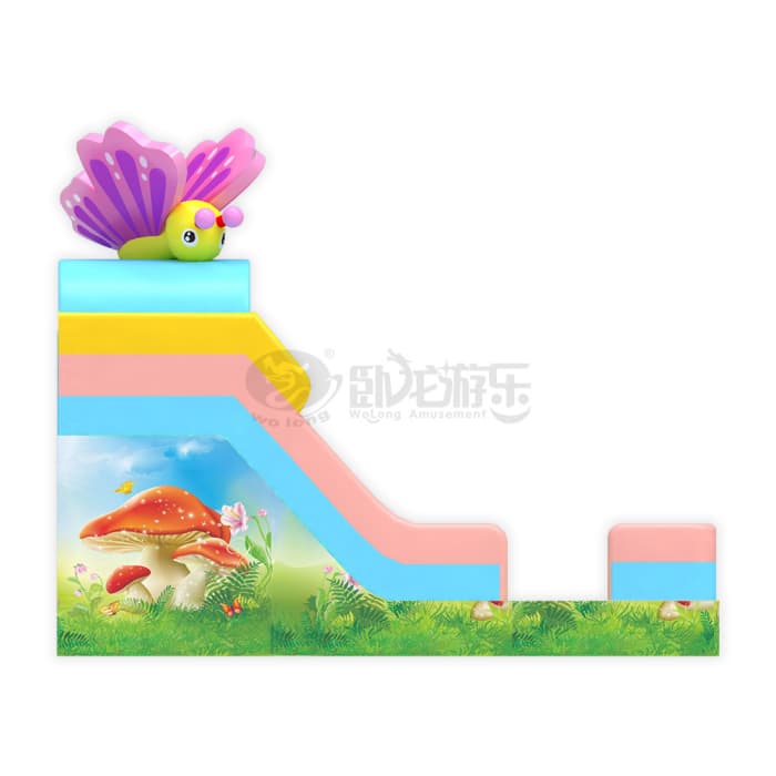 Butterfly Mushroom Inflatable Slide