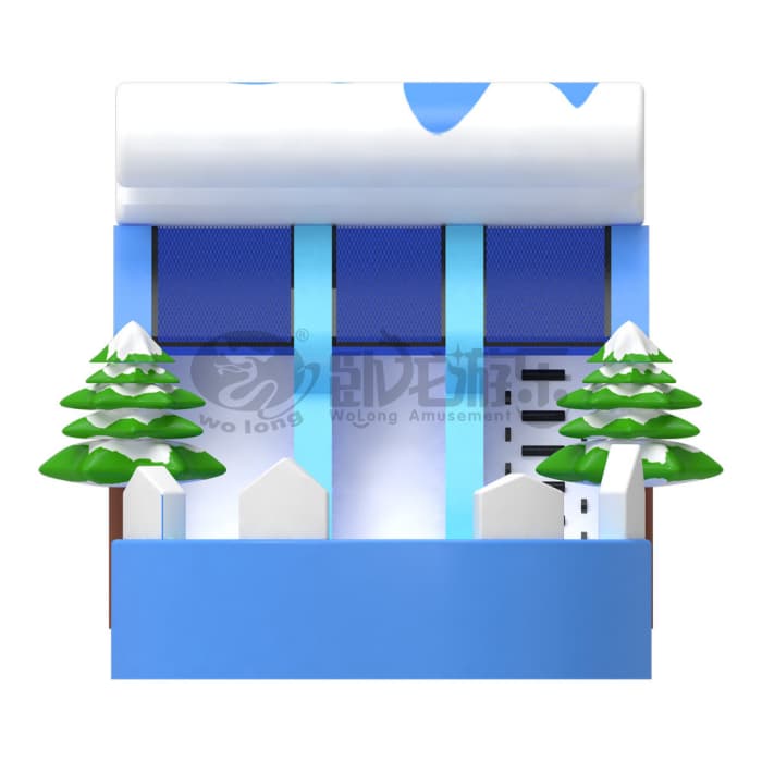 Winter Snow Inflatable Water Slide