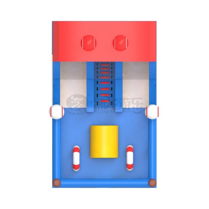 Baseball Themed Inflatable Slide