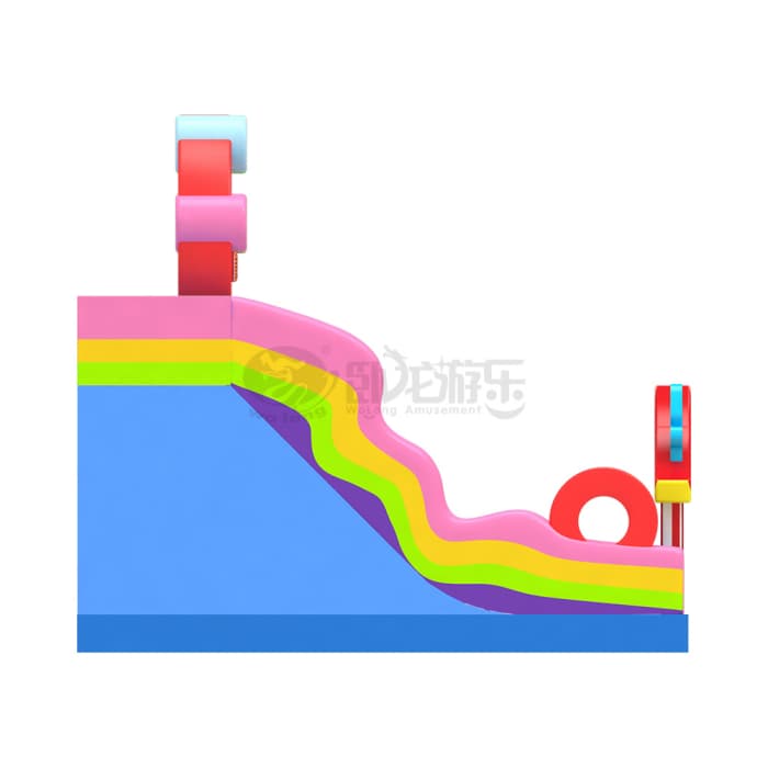 Circus Inflatable Slide