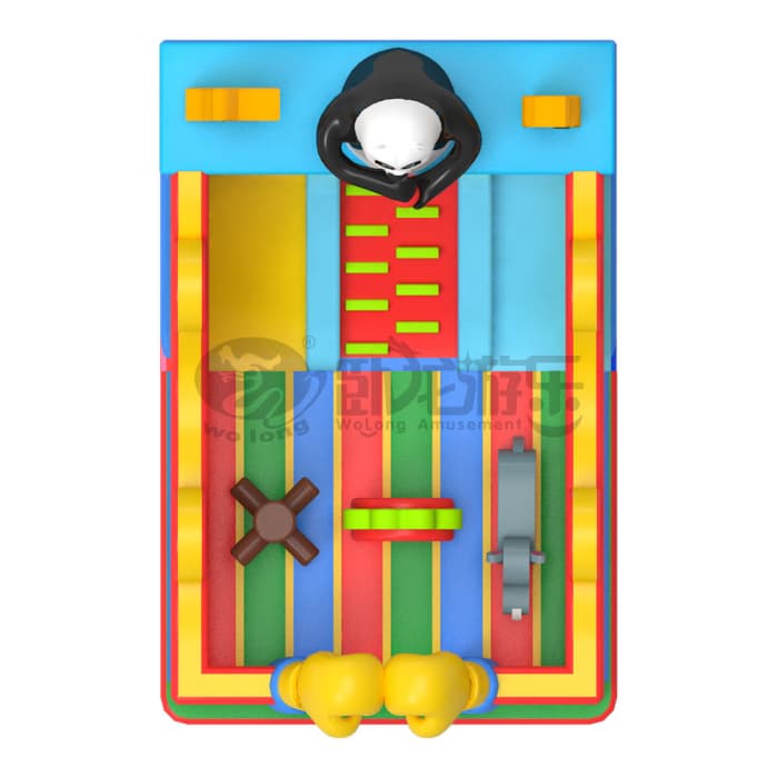 Panda Themed Inflatable Slide