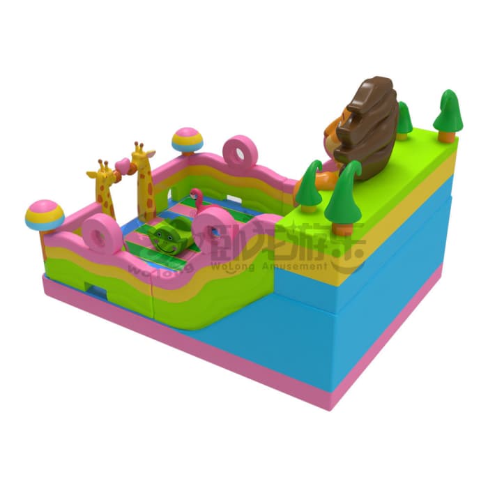 8x6m Animal Park Inflatable Castle