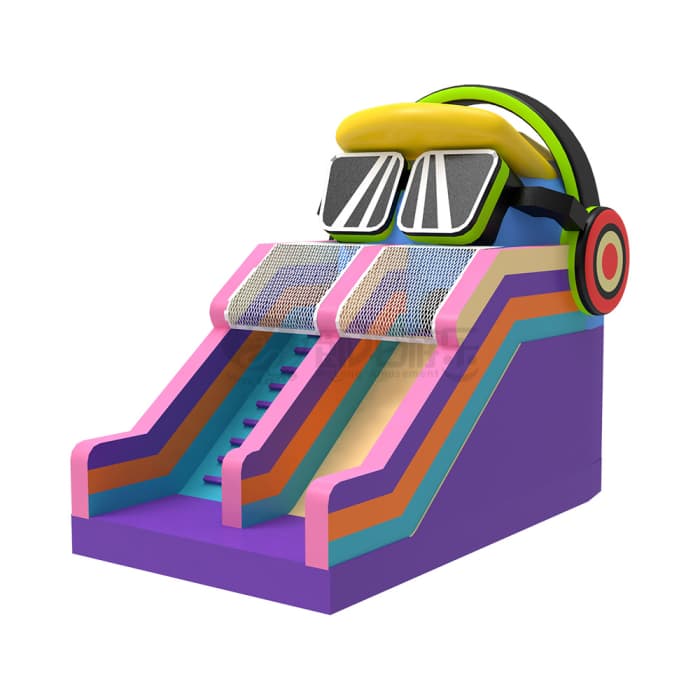 DJ Style Inflatable Slide
