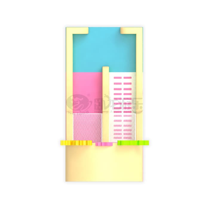 Unicorn Dual‑Lane Inflatable Slide