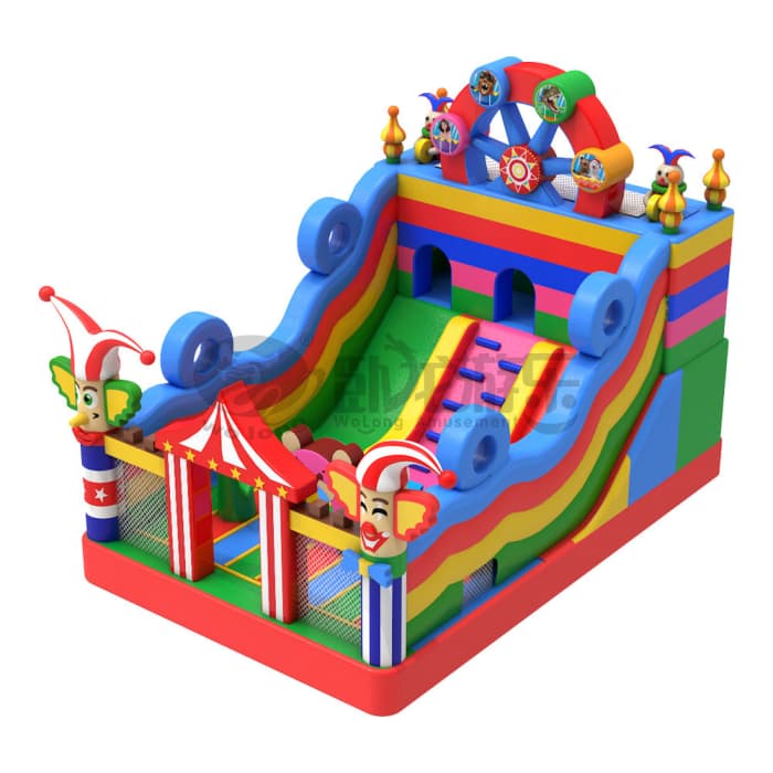 Crazy Ferris Wheel Inflatable Slide
