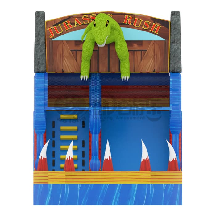 7×3.5m Inflatable Water Slide with Splash Pool