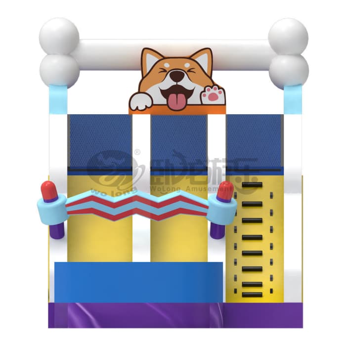 Dog Themed Inflatable Water Slide