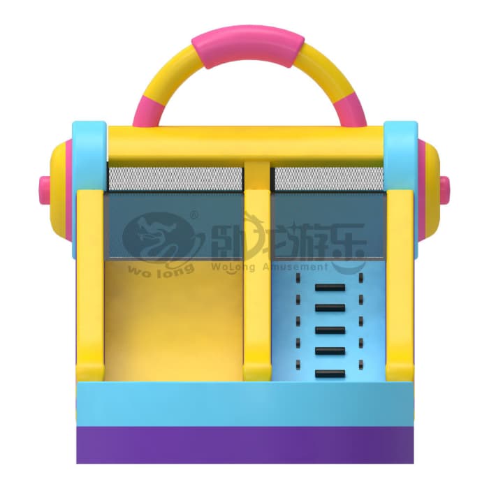 Colorful Headphone Inflatable Water Slide