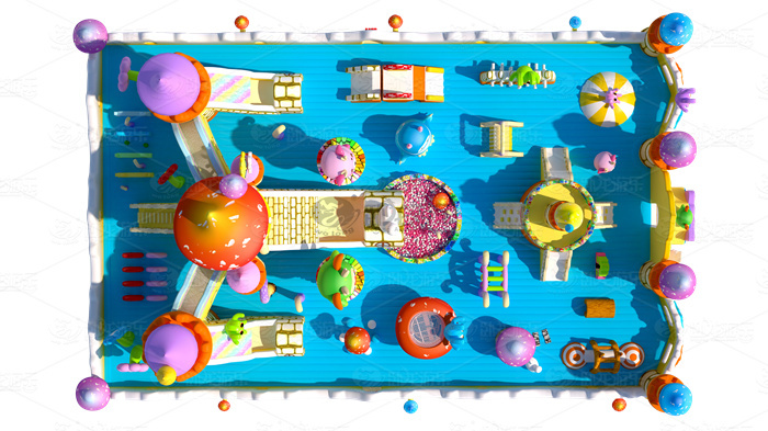 Elf Inflatable Castle