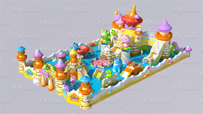 Elf Inflatable Castle