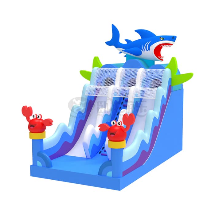 Shark Inflatable Slide