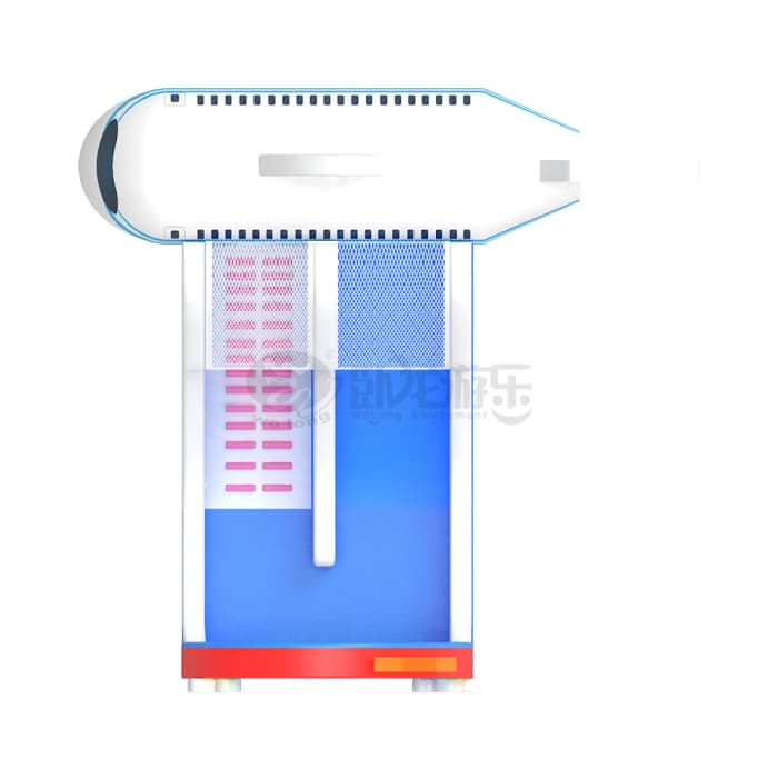 Rainbow Airplane Inflatable Slide