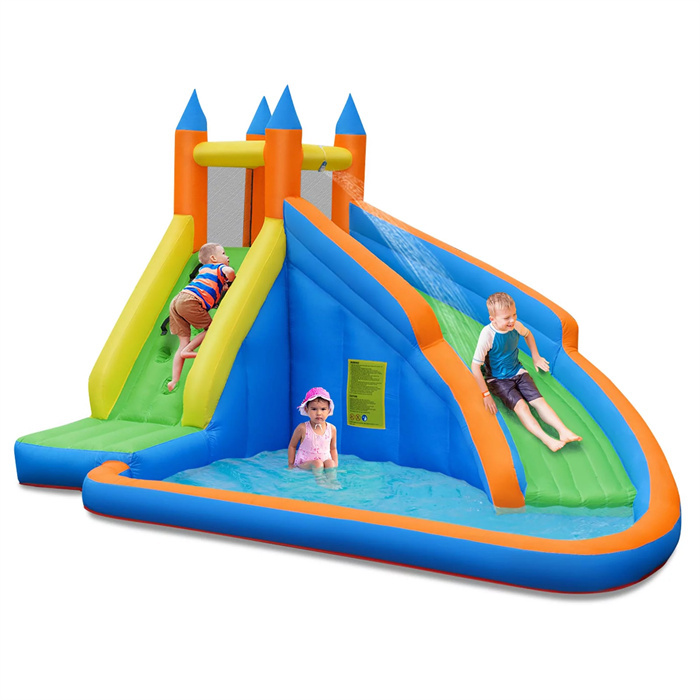 What kind of mobile water park is popular?