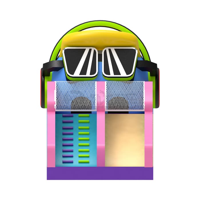 DJ Style Inflatable Slide