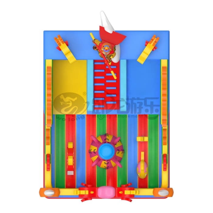 Saint Return Theme Inflatable Castle