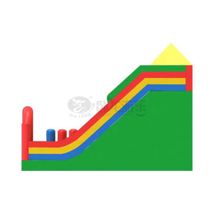 Rainbow Inflatable Slide Combo