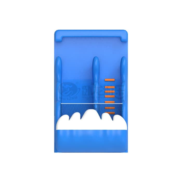 Blue Wave Inflatable Slide