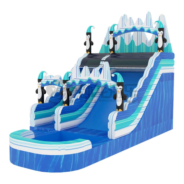 Penguin Ice Inflatable Water Slide